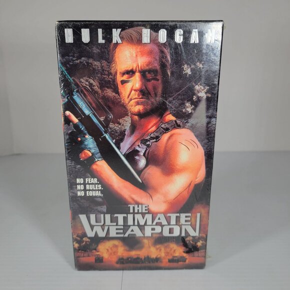 The Ultimate Weapon VHS 1998 Hulk Hogan Carl Marotte 90's Action RARE SEALED HTF - Picture 1 of 4